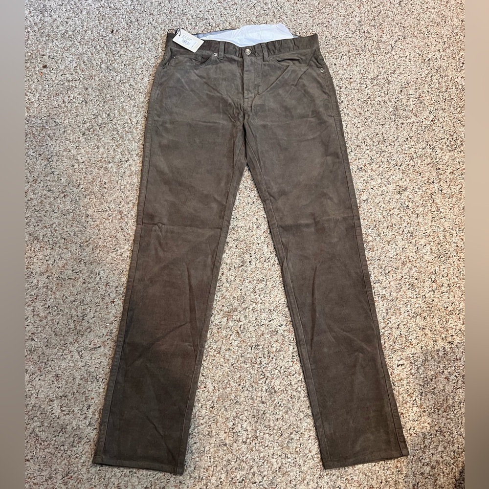 NWT Peter Millar Men’s Superior Soft Corduroy Five-Pocket Pant